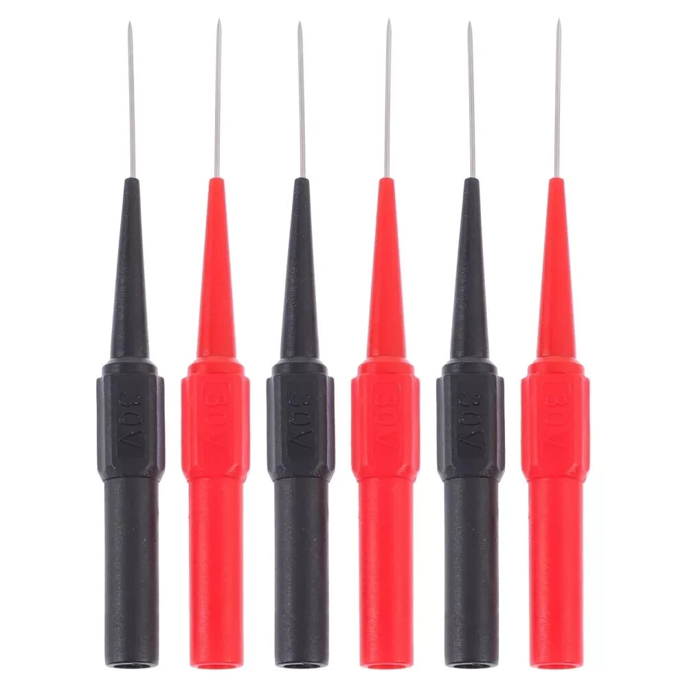 6pcs Back Probe Kit Test Pin Wire Probe Back Probe Kit Automotive