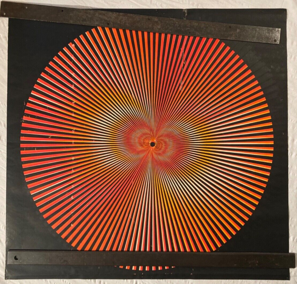 Zonk Huge 1969 Blacklight Poster