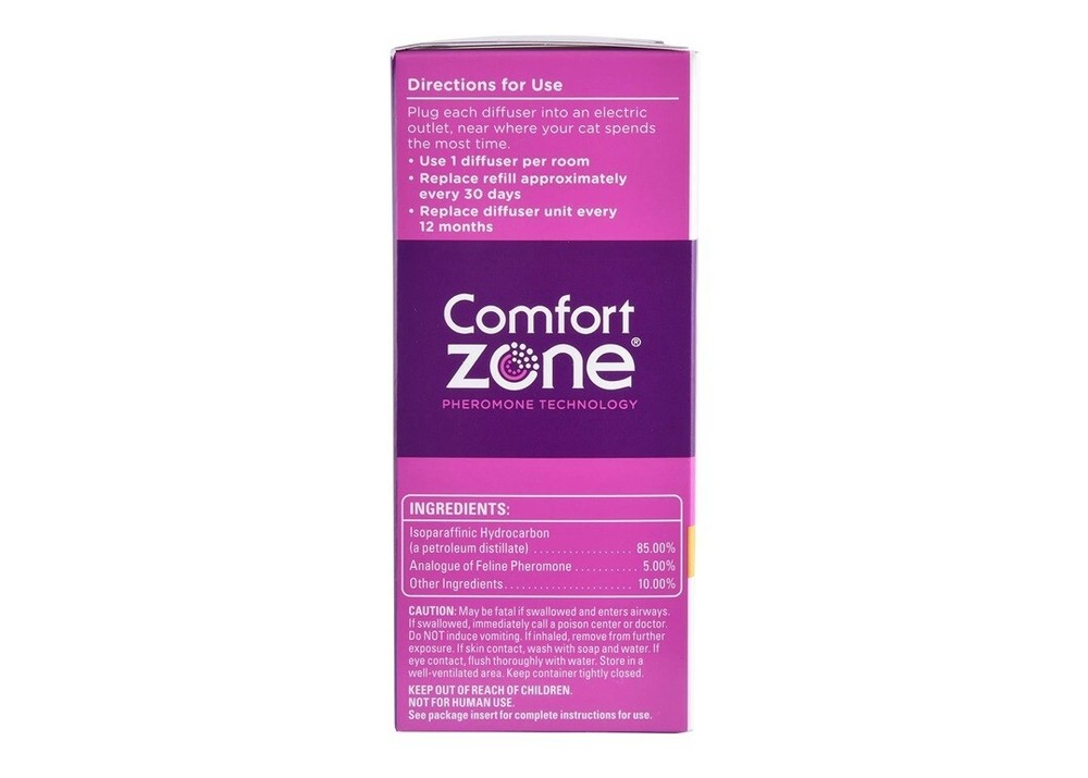 COMFORT ZONE CALMING DIFFUSER KIT FOR CATS AND KITTENS 30 DAYS STARTER KIT NEW