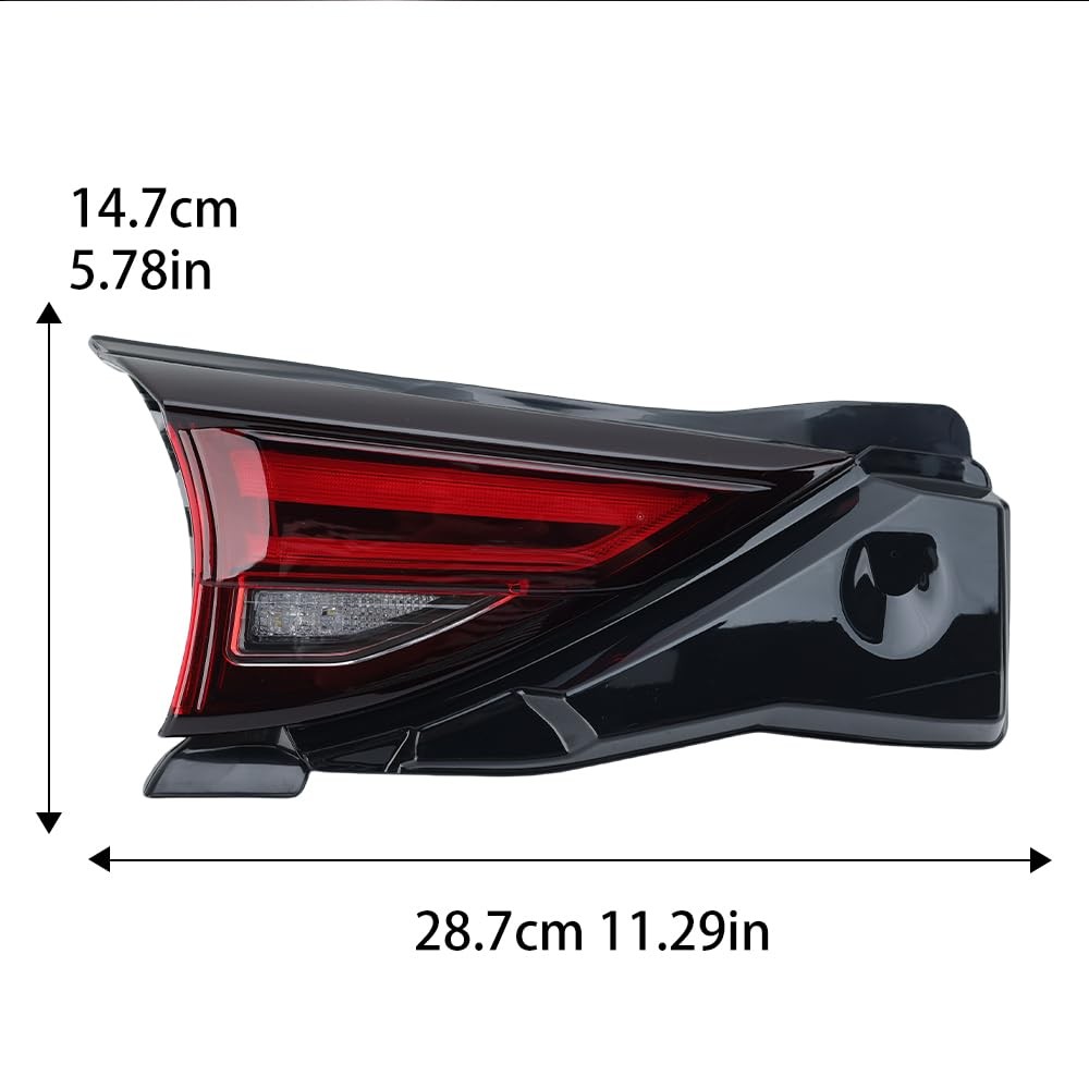 2PCS Inner Tail Light Assembly for CX5 2016-2021 Left Right Rear