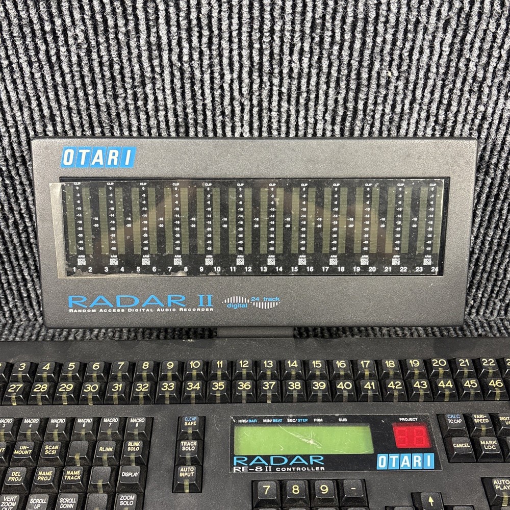 OTARI Radar II RE-8 II Controller with Meter Bridge UNTESTED AS IS