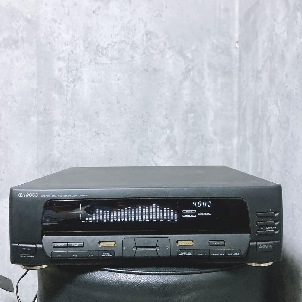 Kenwood Graphic Equalizer/Spectrum Analyzer GE-850