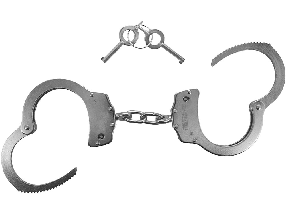 Cold Steel Chain Handcuffs