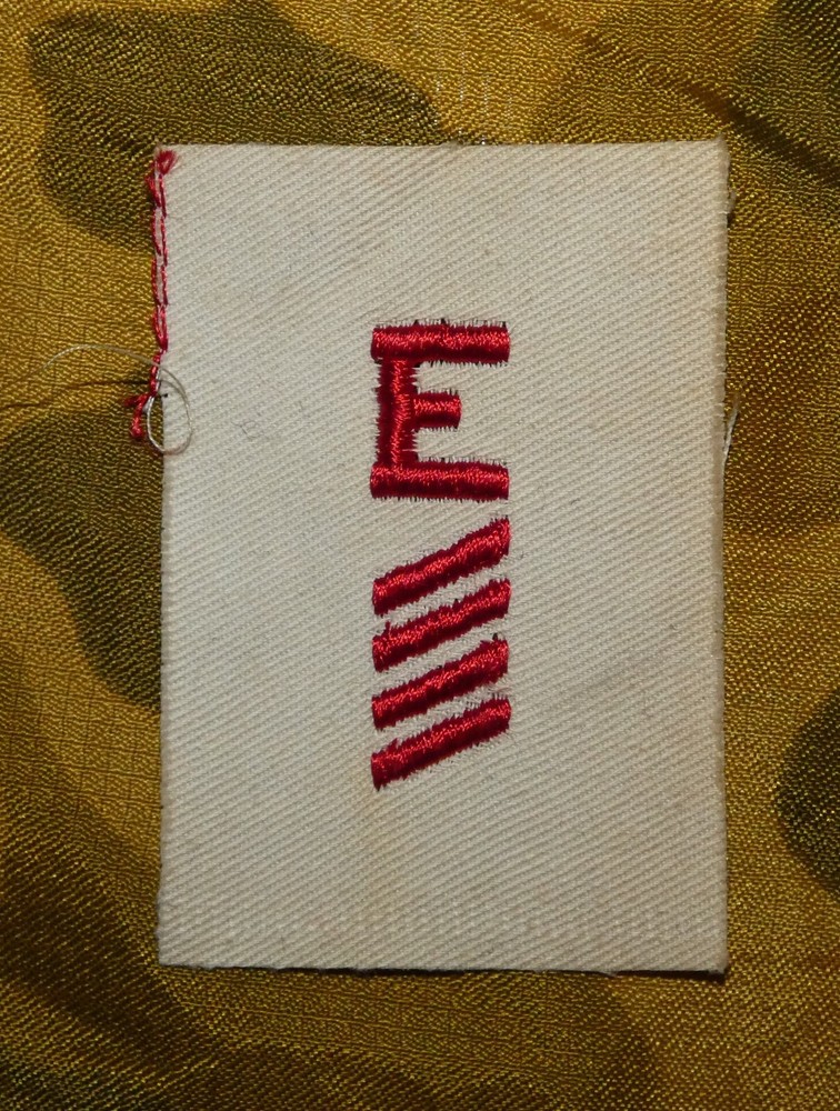 1940s US Navy Engineering Combat Excellence "E" Distinguishing Mark (summer) 5th