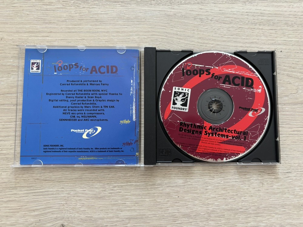 Sonic Foundry Loops for ACID: Rhythmic Architectural Design Systems Vol. 1