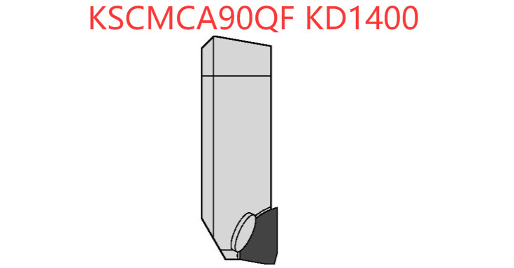 1 PCS  ORIGINAL  INSERTS   KSCMCA90QF KD1400