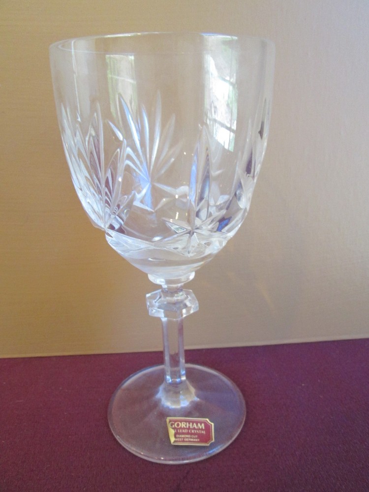 GORHAM CROWN POINT WATER GOBLET - 7"  0107G