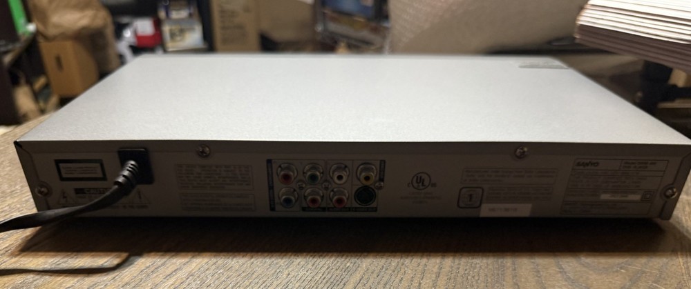 Sanyo DVD Player Model DWM-450 Won’t Read Discs