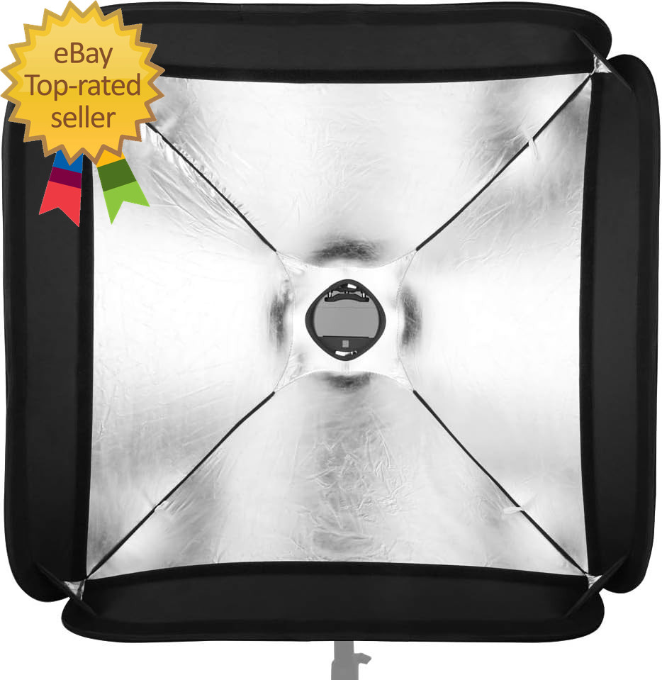 Softbox 32''X32'' 80Cmx80Cm Fast Setup Foldable Bowens Mount Softbox