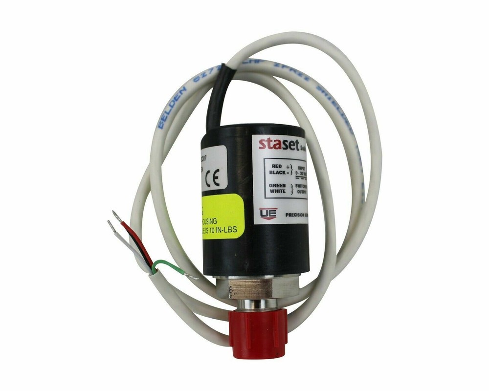 STASET SOLID SLATE PRESSURE SWITCH 100 AND 400 TORR EA15-23 NEW