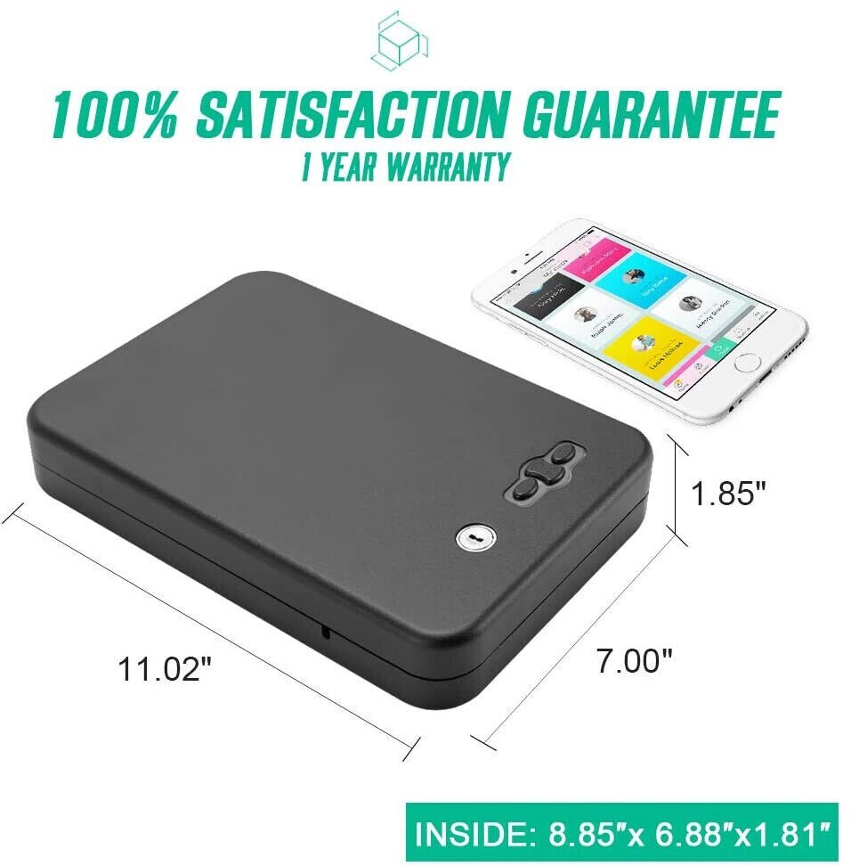 RPNB Gun Safe Security Safe with LED RFID Quick Access, Brand New