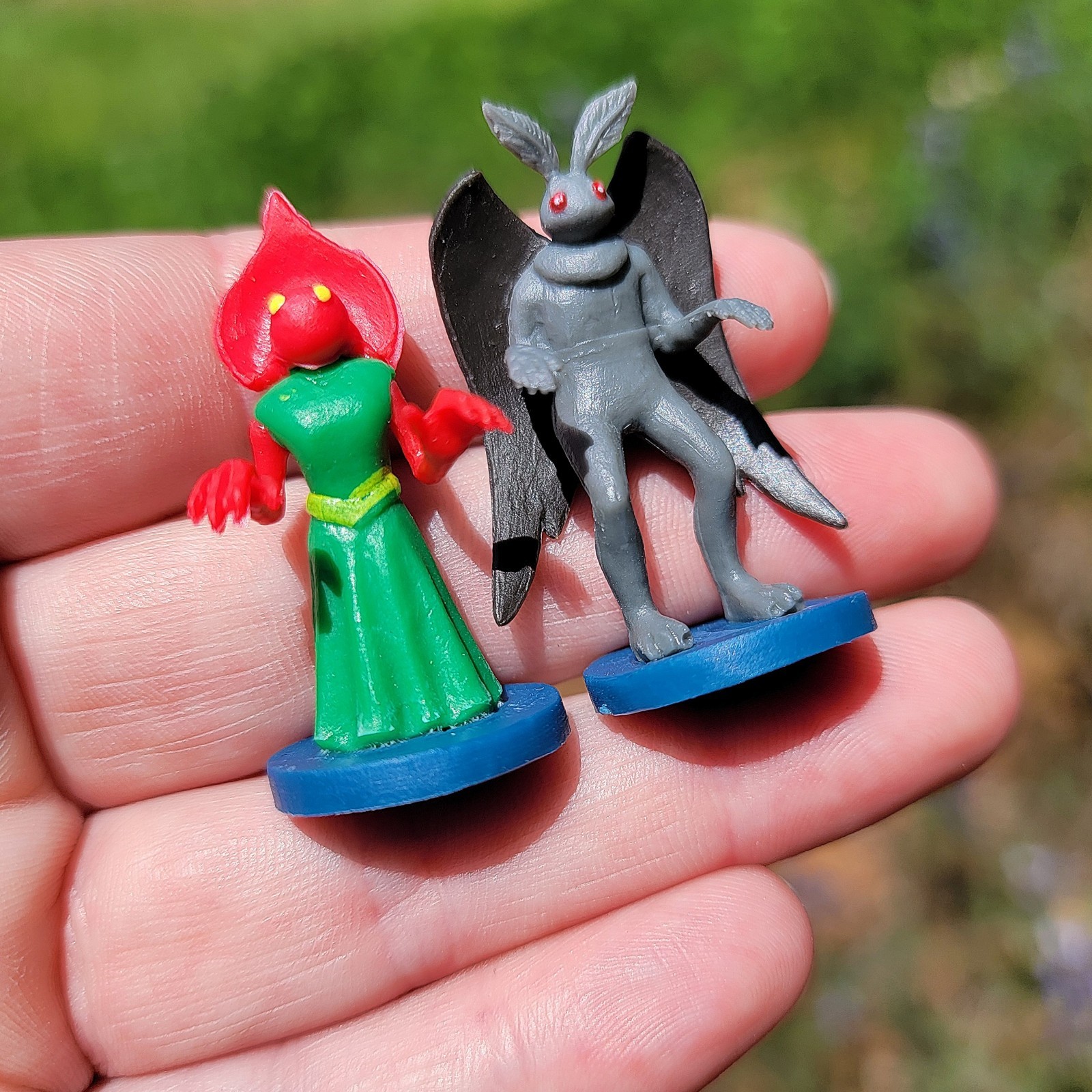 Mini Cryptid Box Set, Mothman, Bigfoot, Jersey Devil, Chupacabra, Flatwoods