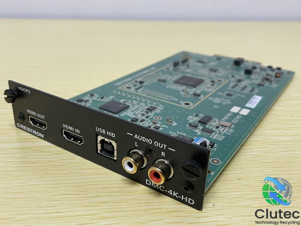 Crestron DMC-4K-HD HDMI IN/OUT USB HID Audio Out Interface Controller Module