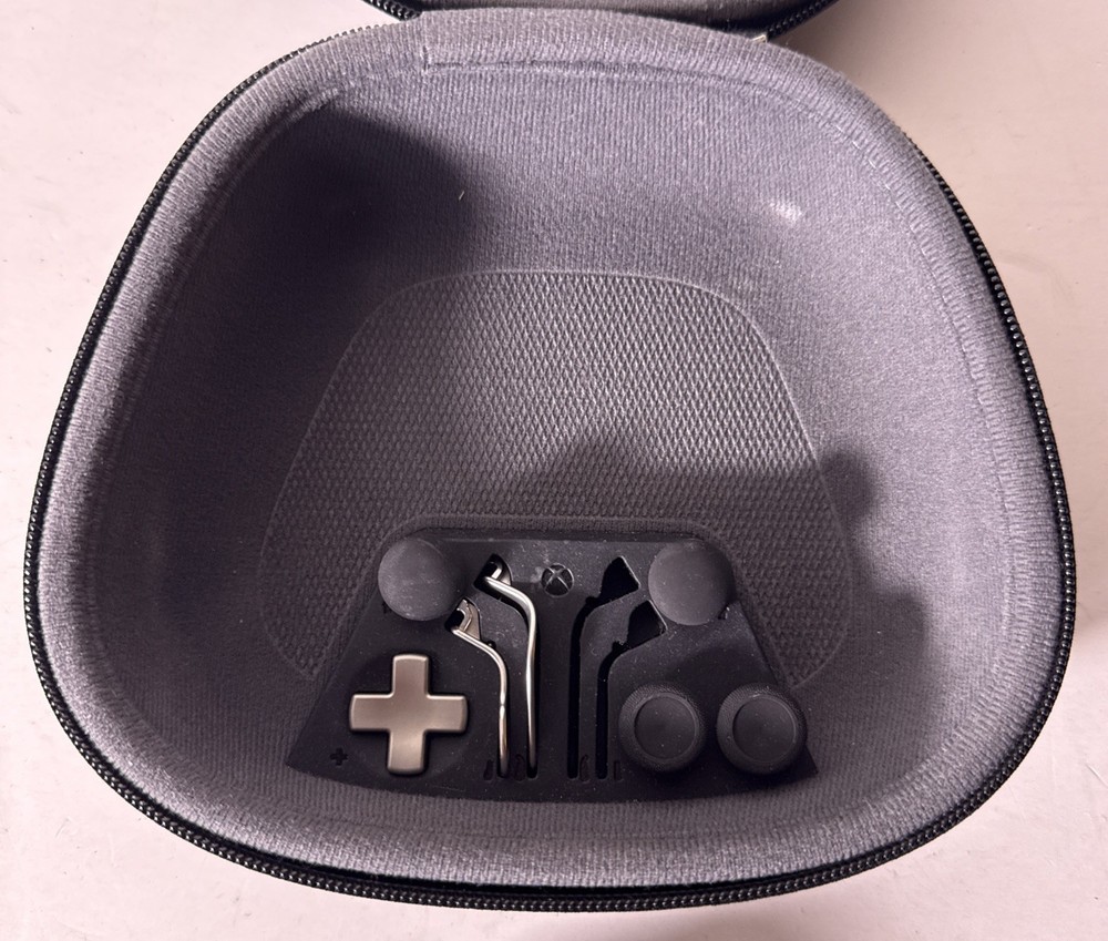 Microsoft Xbox Elite Wireless Controller - Black (HM3-00001) W/ Chatpad & Case