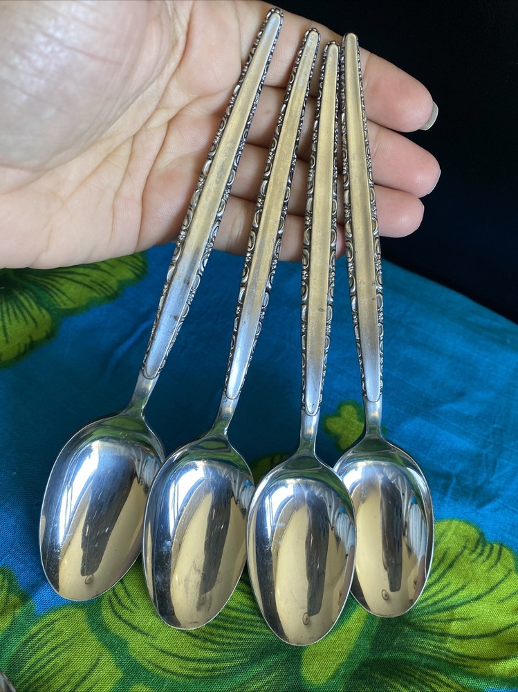 8 Vintage Ekco Eterna ENDOWMENT Stainless Flatware Japan