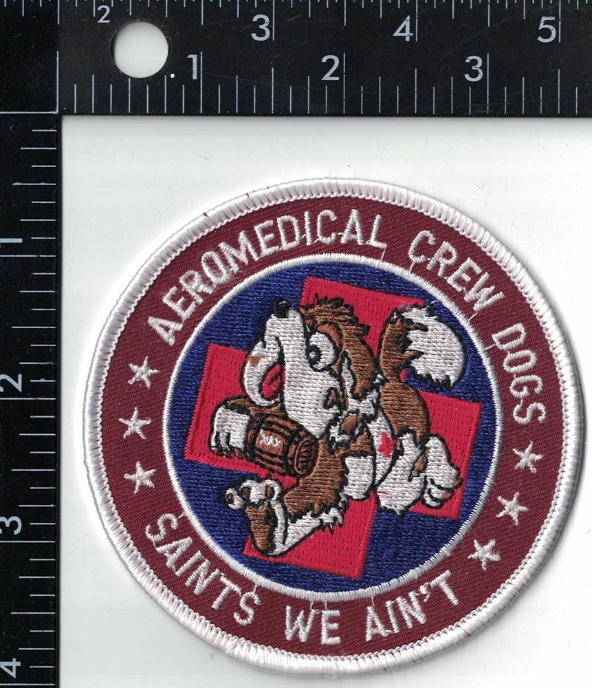 Aeromedical Crew Dogs Military Patch