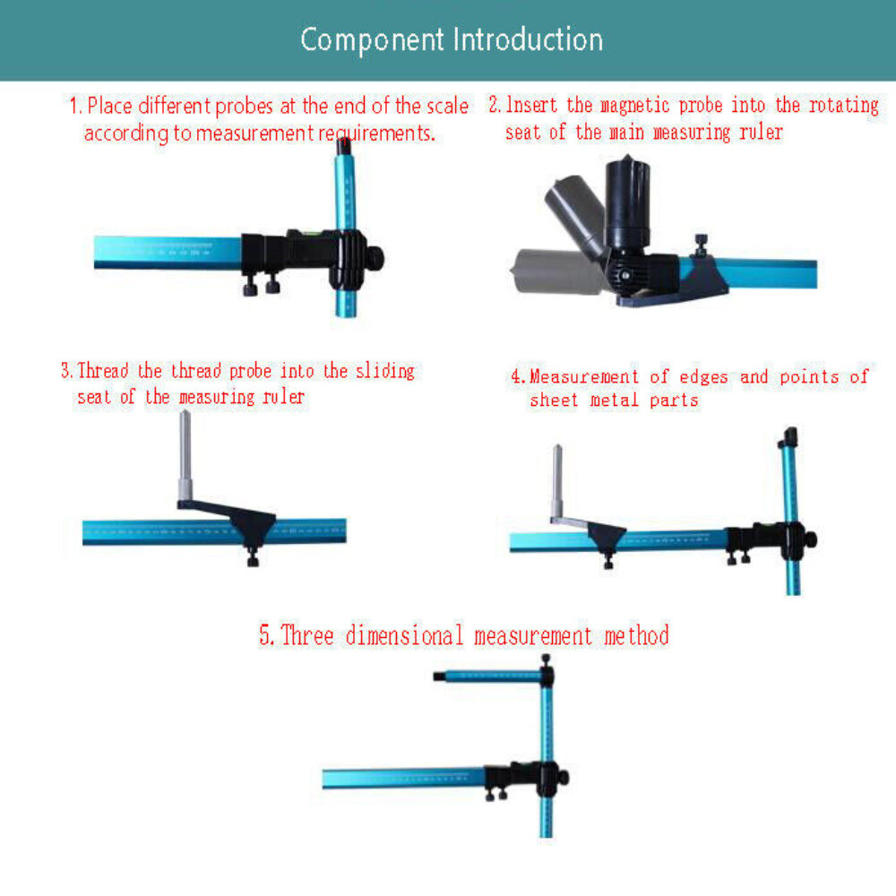 2D Auto Body Measuring System Repair Frame Machine Collision Measuring System