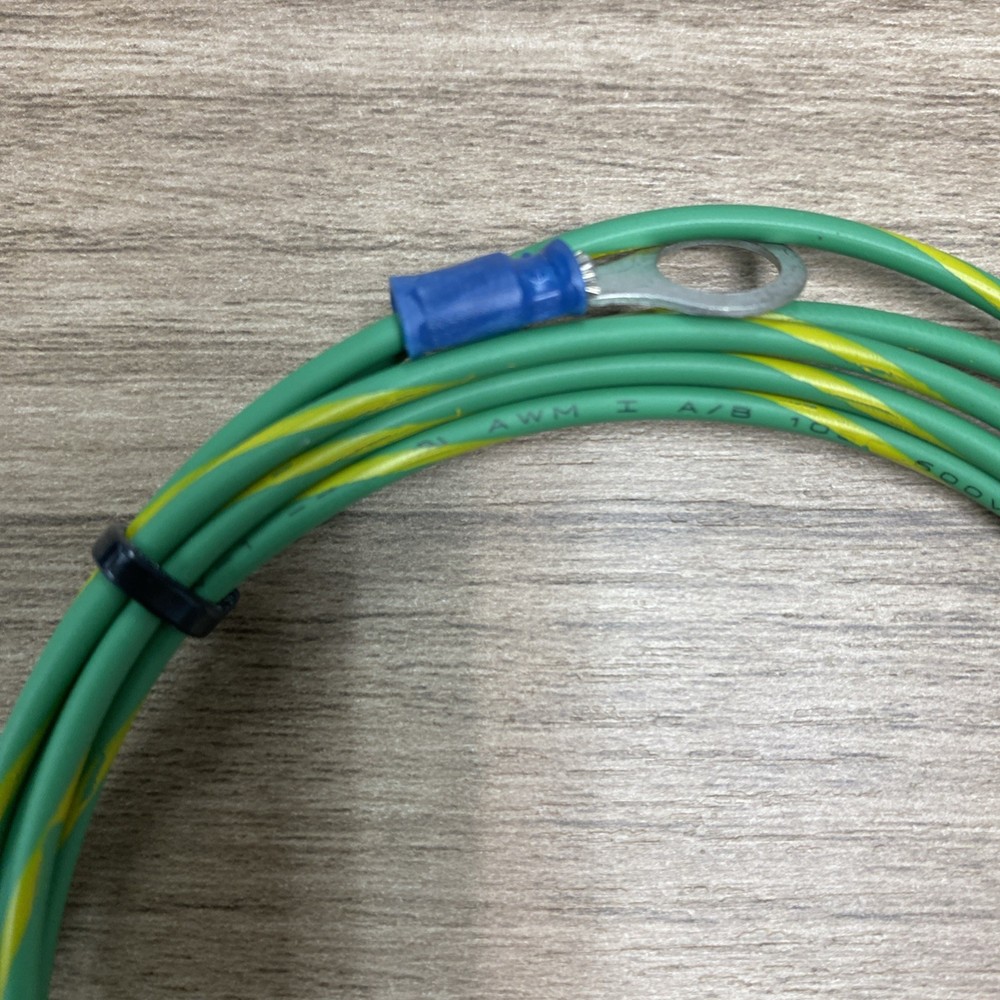 Communication Cable Ground Strap Assembly w/ Lug - 60" Length