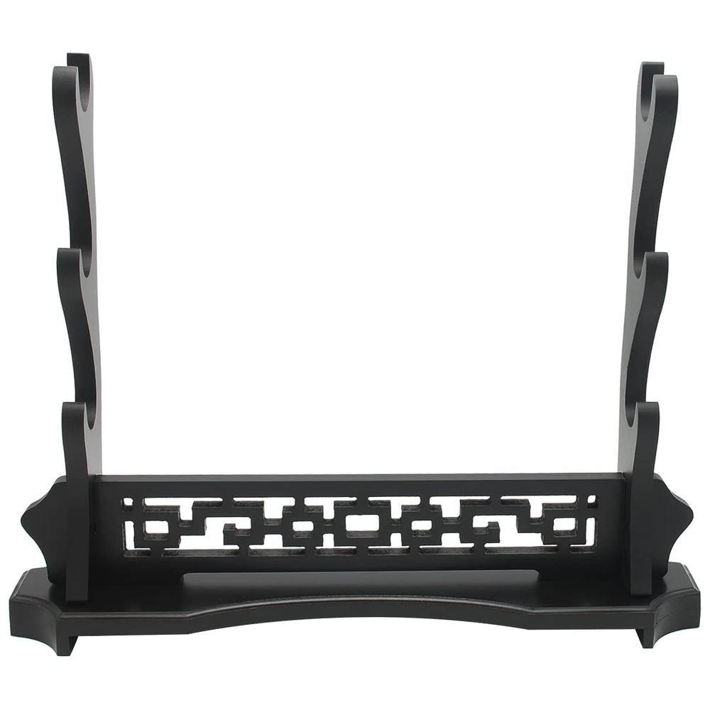 Three-Tier Samurai Sword Stand - Desktop Katana Holder, Gladiator Display Rack,