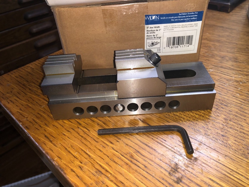 2" TOOL MAKERS SCREWLESS VISE 19706 11714