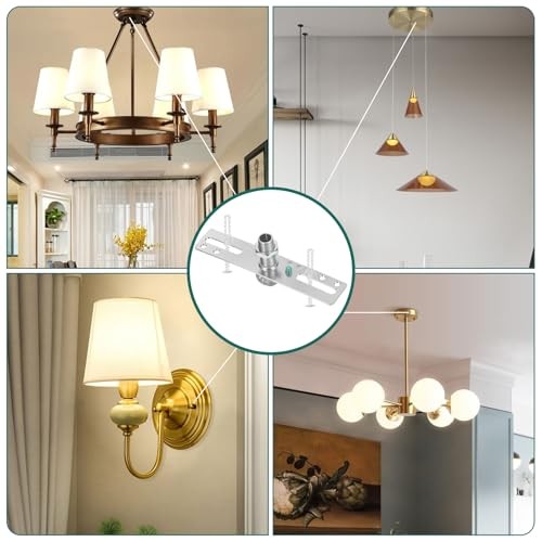 4 Inch Ceiling Light Fixture Mounting Bracket Kit, 4 PCS Light Crossbar