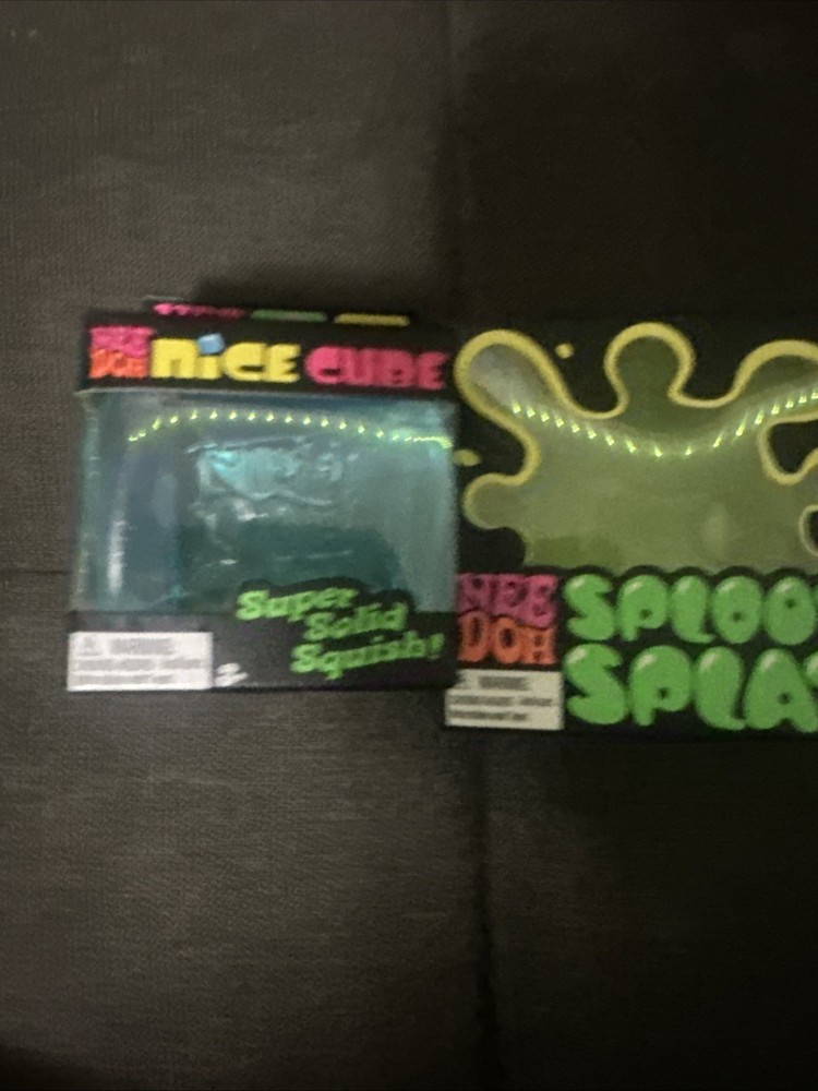 Viral NeeDoh Nice Cube Plus NeeDoh Sploot Splat 🫟 💙💚