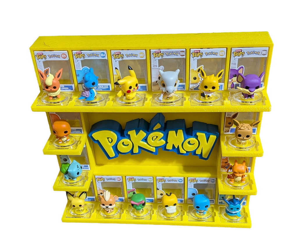 Pokémon Bitty Pop Display (Breakout Series) (3D Printed)