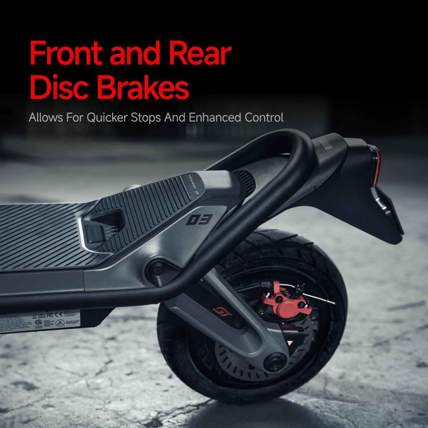 Segway SuperScooter GT3, 31 MPH w/ 45-Mile Range, 2400W Peak Motor, NEW IN BOX