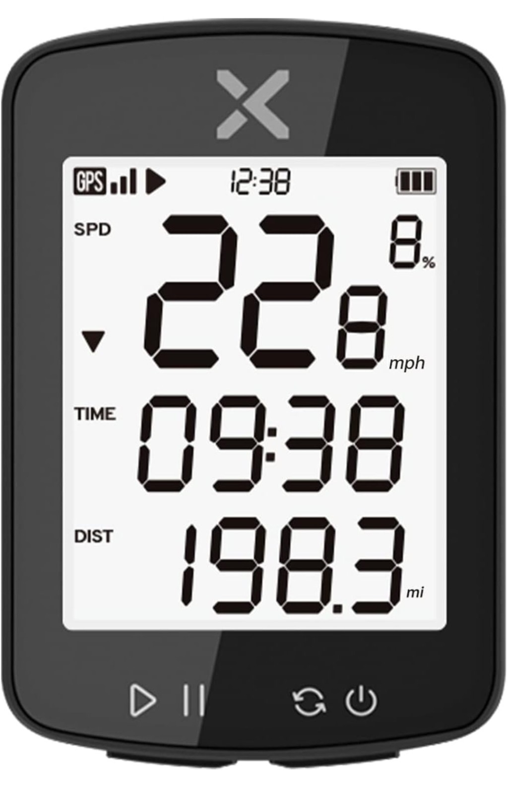 XOSS G Gen2 Smart GPS Cycling Computer Wireless, Bluetooth IPX7  NEW