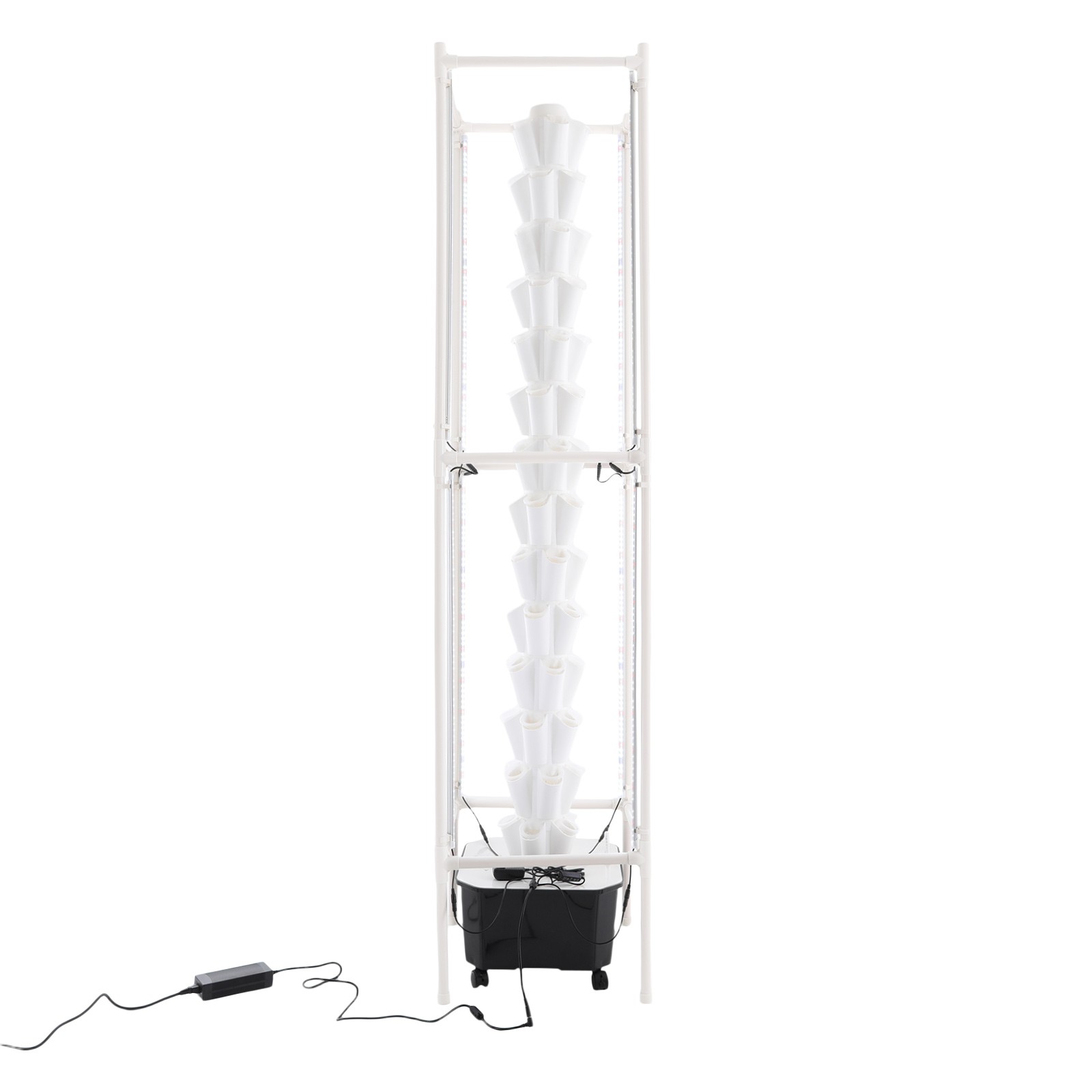 Hydroponic Growing System with Grow Light 70Holes Indoor Hydroponic Tower Garden