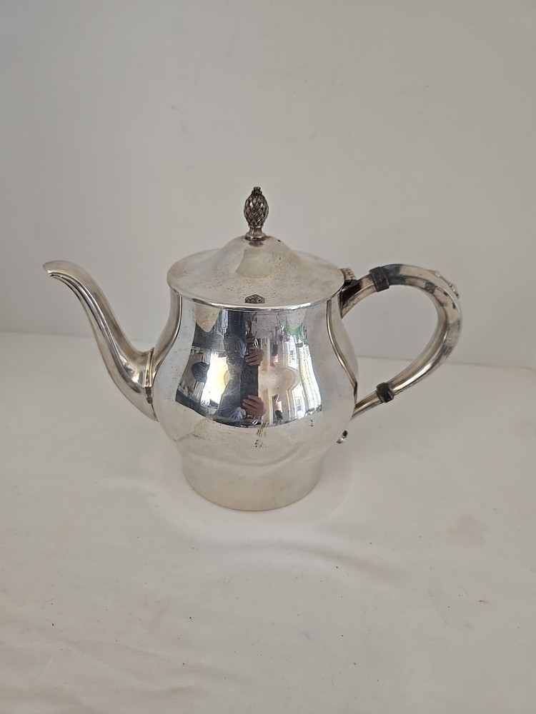 WM A. Rogers Paul Revere Silver Plate Tea Pot.
