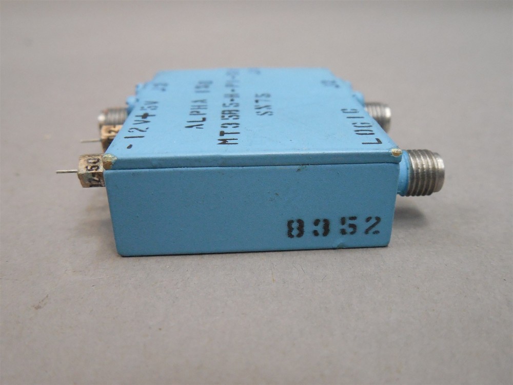 Alpha MT3585-H-PI-SI Microwave RF Switch NEW