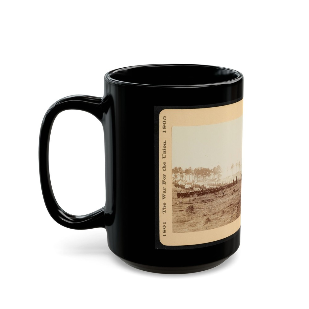 Mounting Guard (U.S. Civil War) Black Coffee Mug