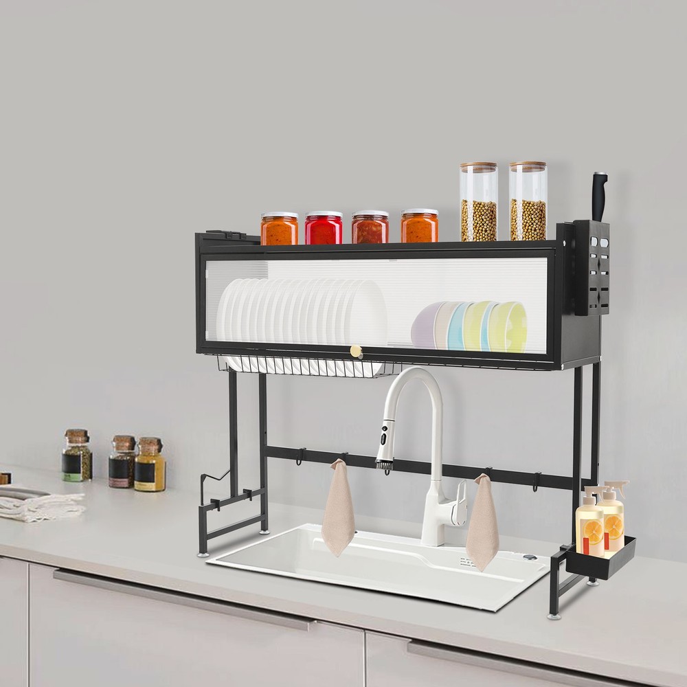 Sink Dish Drainer Kitchen Drying Rack Over Sink Dish Rack