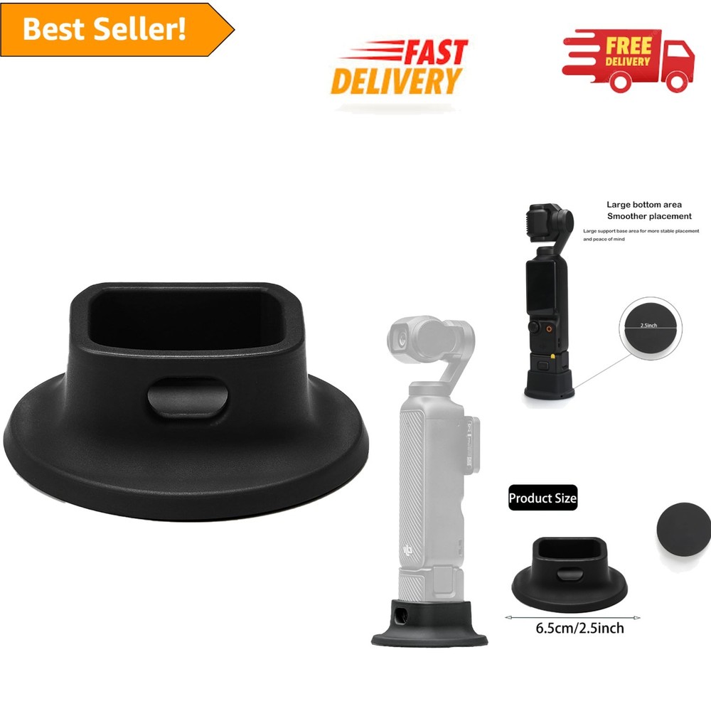 DJI Osmo Pocket 3 Silicone Base - Compact Non-Slip Support for Stability