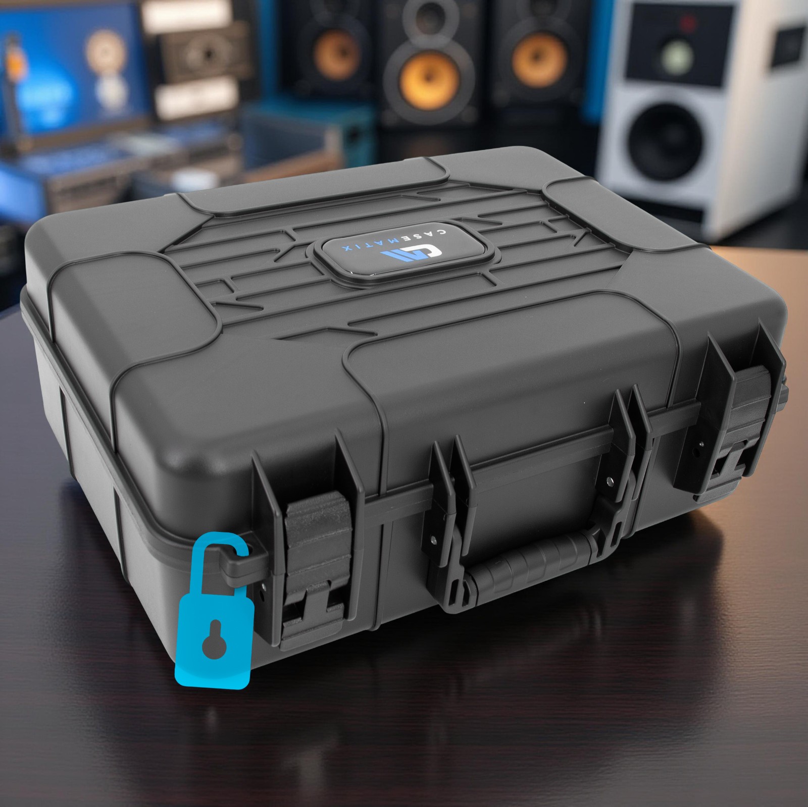 Casematix Mixer Case for Yamaha MG10XU MG10 MG06 - Shock-Absorbing Travel Bag