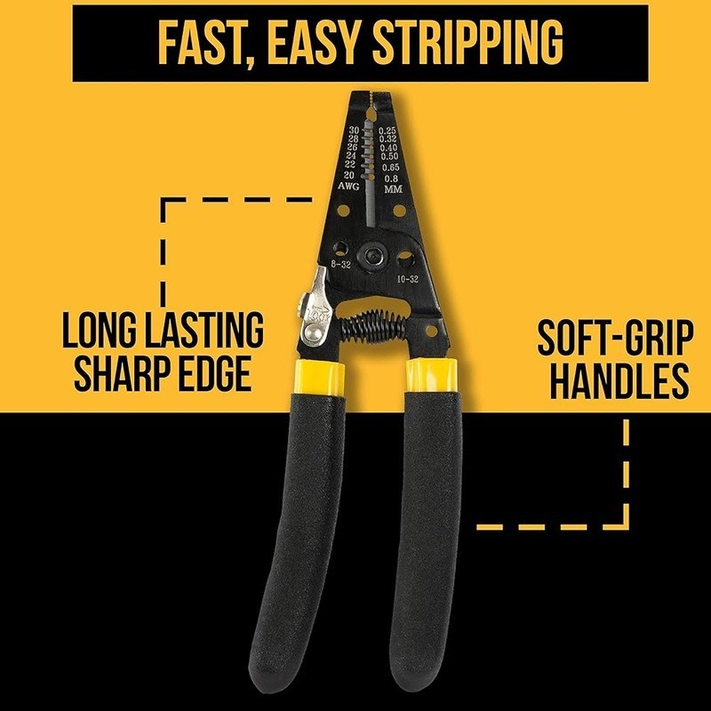 Lightweight Network Tool Kit Crimper Tester Punch Down Screwdriver Utility Knife