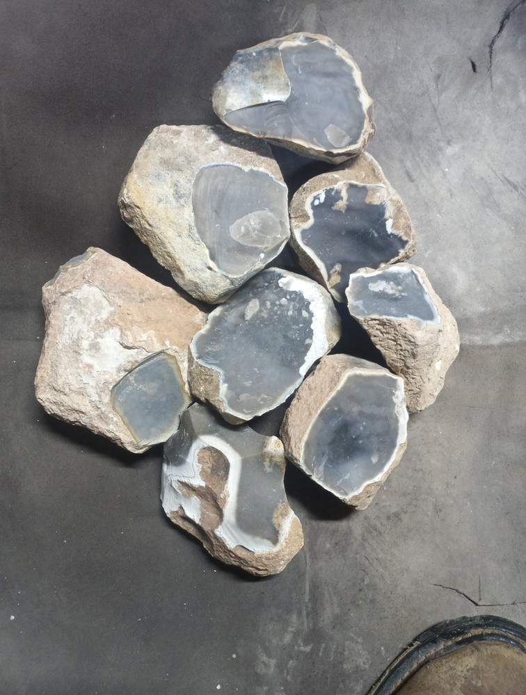 flint knapping material. Texas Flint($5.00 Per Lb)