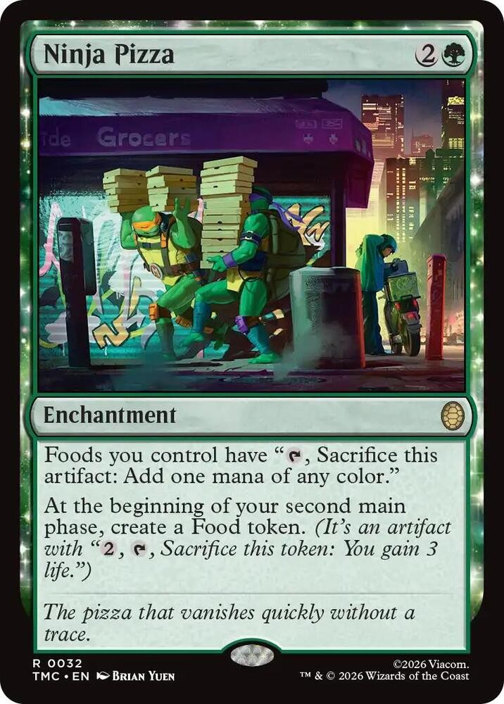 Ninja Pizza 32 TMC NM R