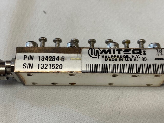 MITEQ Filter P/N 134284-6