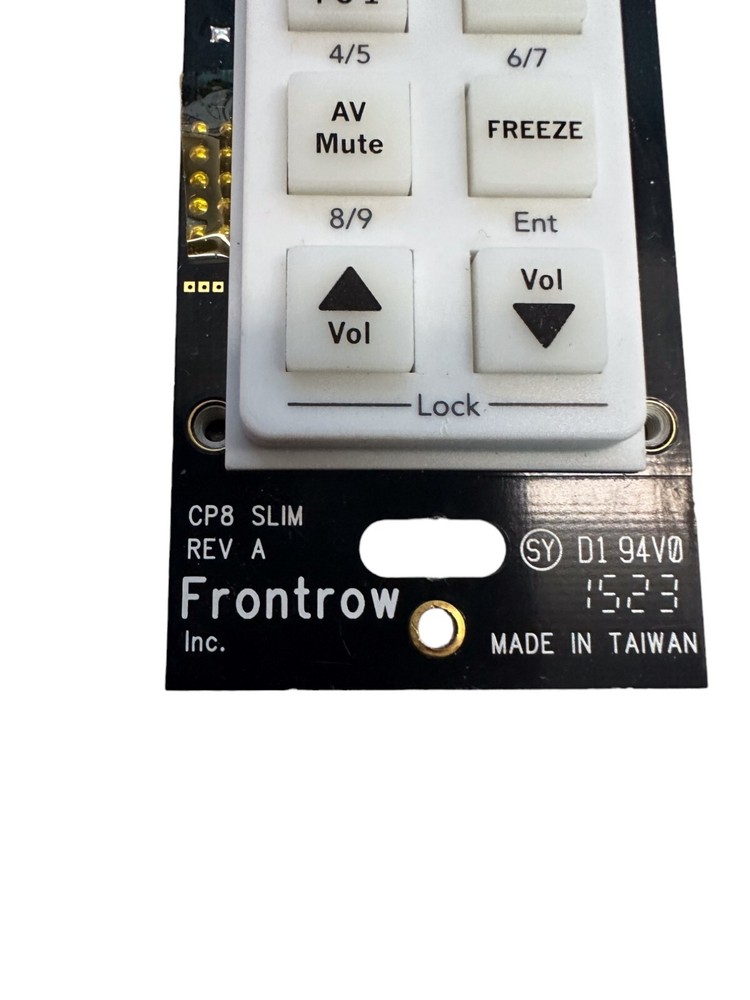 FRONTROW CB-2000 Networked/Standalone AV Keypad Control System