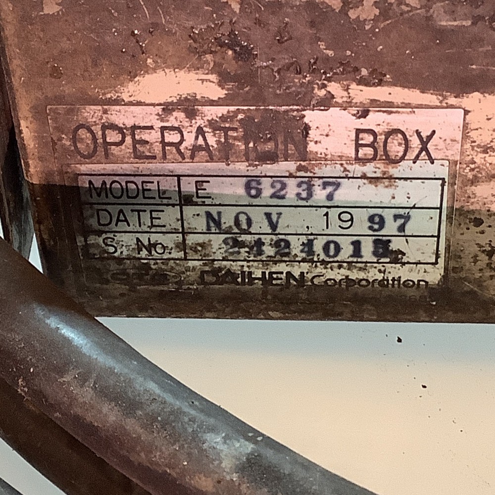 OTC Daihen Operation Box Model E6237