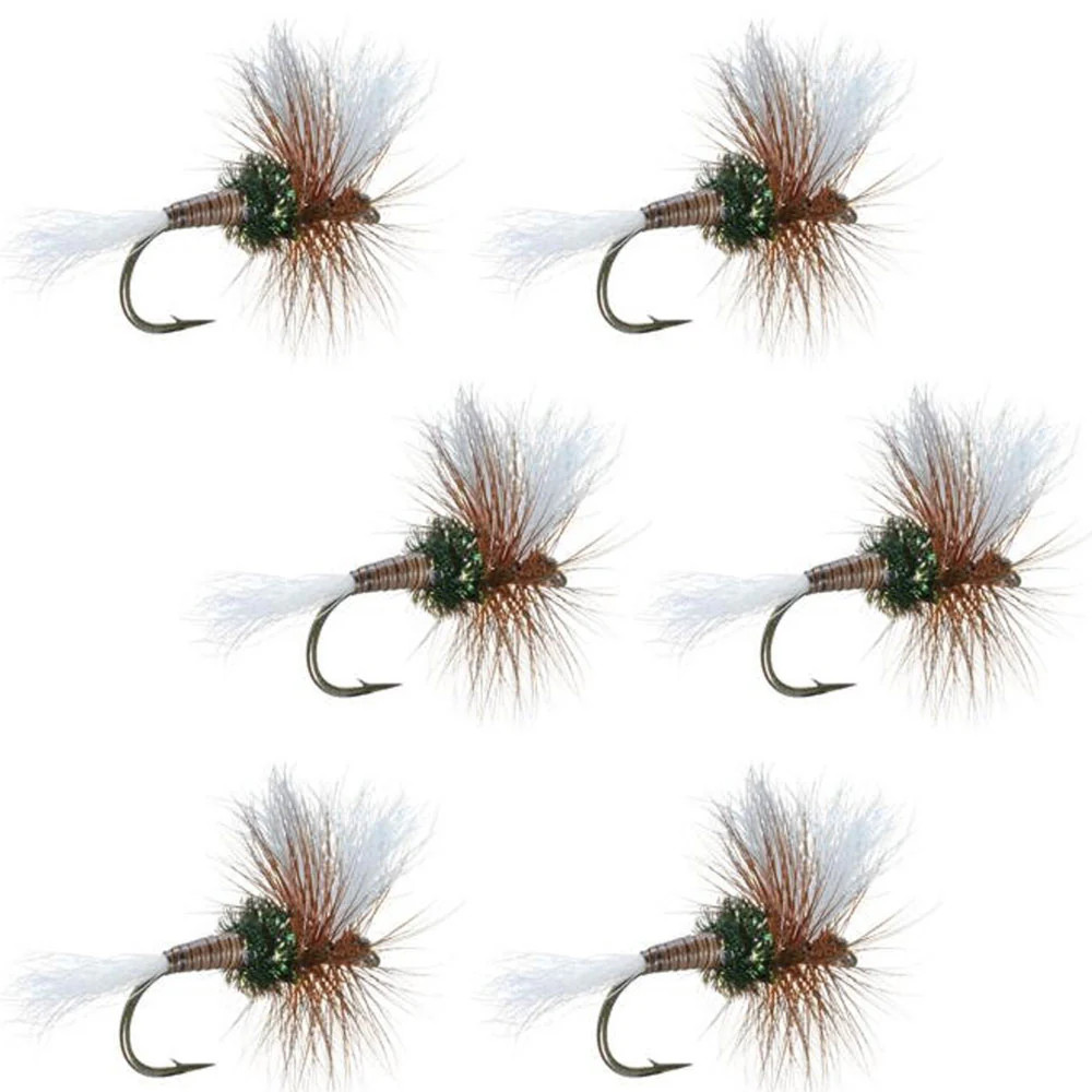 H & L Variant Classic Dry Fly - 6 Flies Hook Size 18