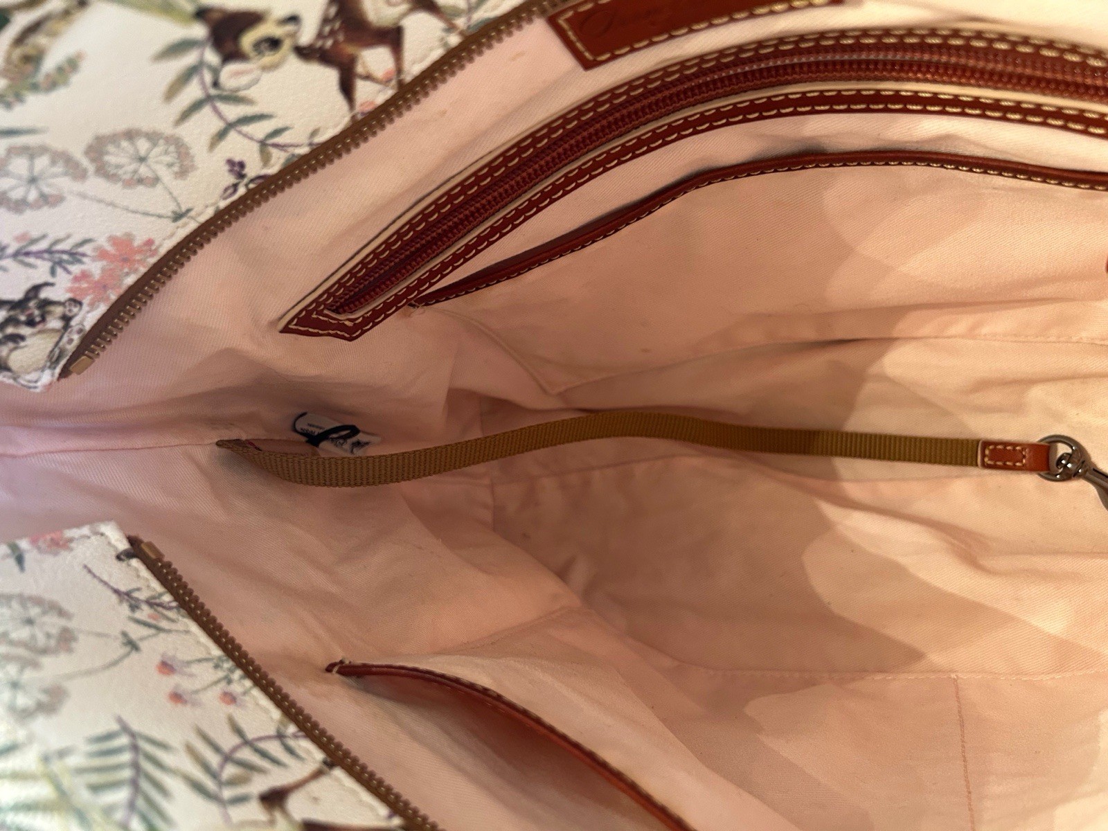 Disney Dooney and Bourke Beautiful Bambi 75th Anniversary Tote ~