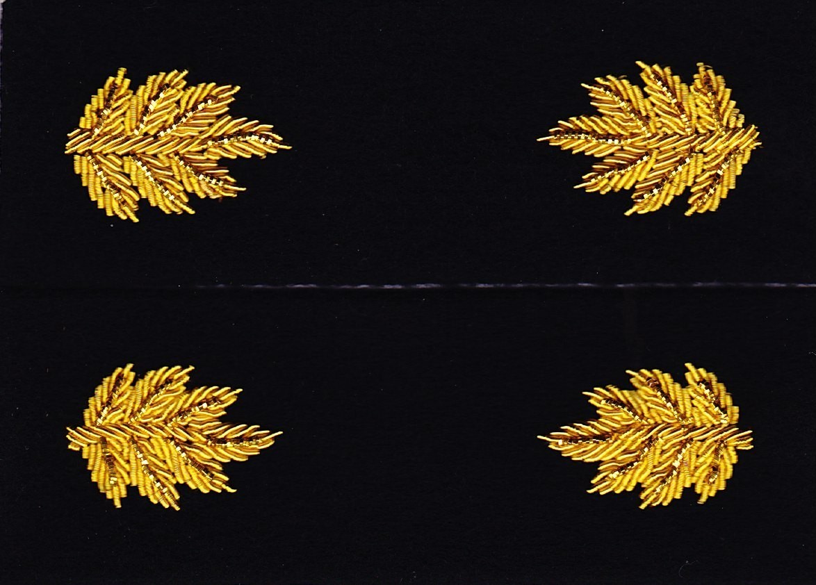 Civil War Major Shoulder Board-Shoulder Strap (Subdued)