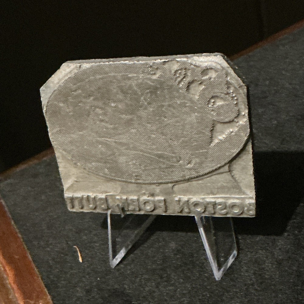Printing Plate “ Boston Pork Butt” 3”