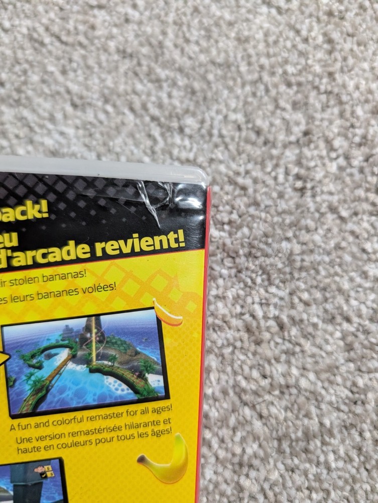 NO GAME Super Monkey Ball Blitz HD Nintendo Switch Case