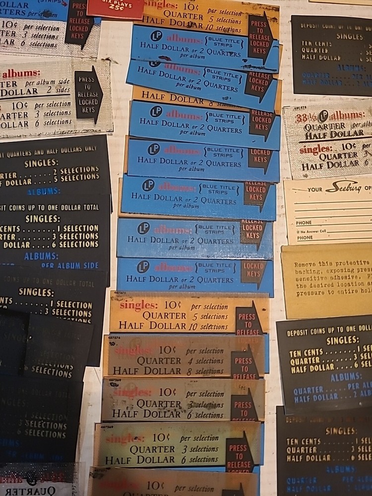 Jukebox Pricing Window Lot