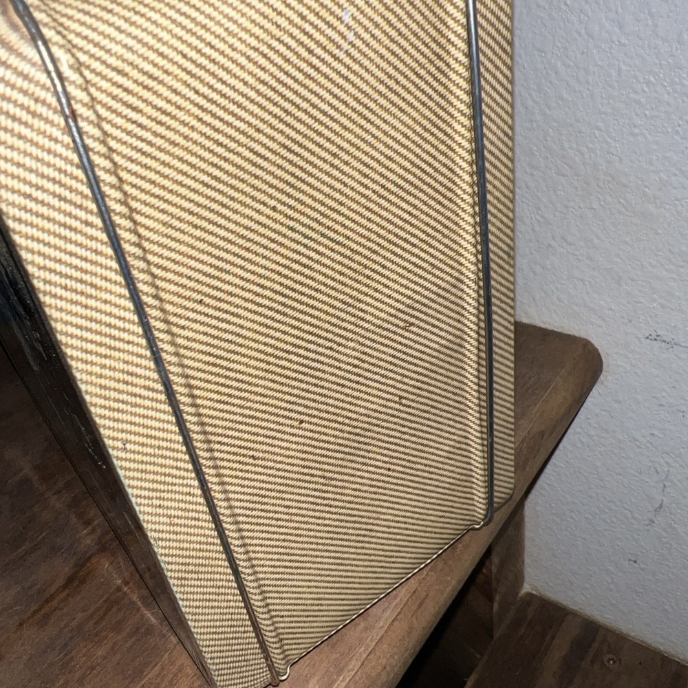 Fender Tweed Amp lunchbox Metal Tin Used
