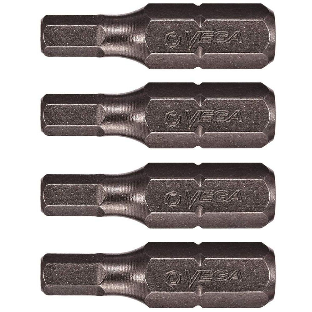 VEGA 5/16" HEX Tamper Proof Security Bits. Professional